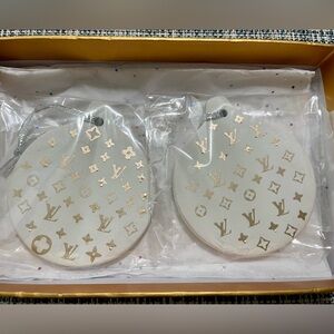 Personalized handmade ornaments set of 6